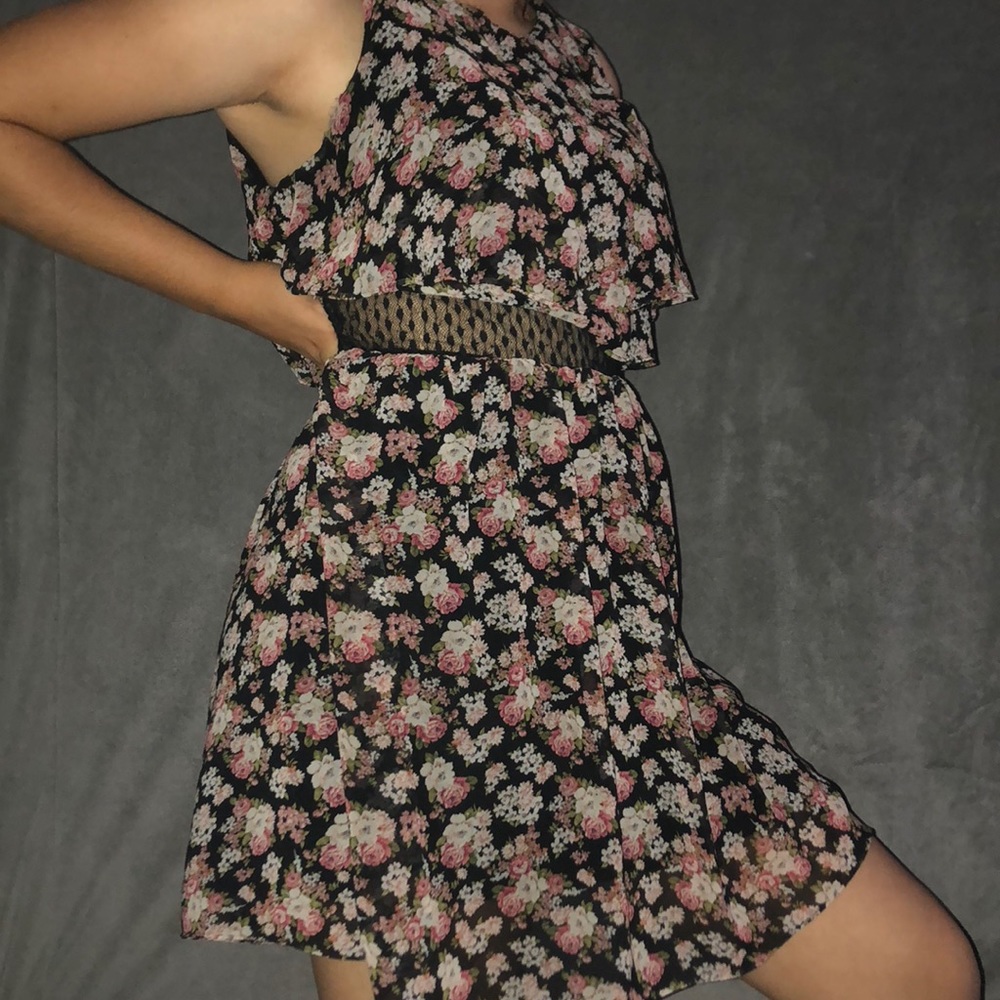 A floral dress !